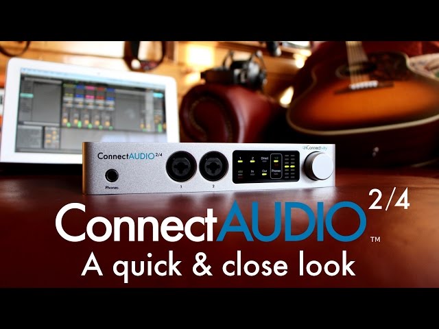 Video Teaser für ConnectAUDIO2/4 - A quick and close look