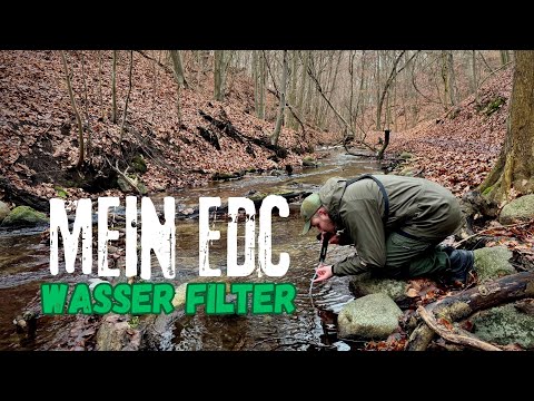 Bachgold STRAW review 🔥 EDC water filter for outdoor activities, survival & emergencies