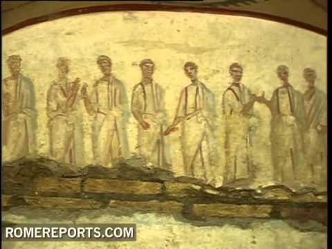 Arqueólogos del Vaticano revelan pinturas del siglo III ocultas bajo el suelo de Roma
