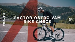 FACTOR OSTRO VAM - Bike check by David Millar