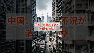 不動産不況が消費を直撃　#中国経済 #中国ニュース #政治ニュース #国際ニュース #不動産不況 #小売売上高 #内需低迷 #世界経済 #日本への影響 #ニュース解説