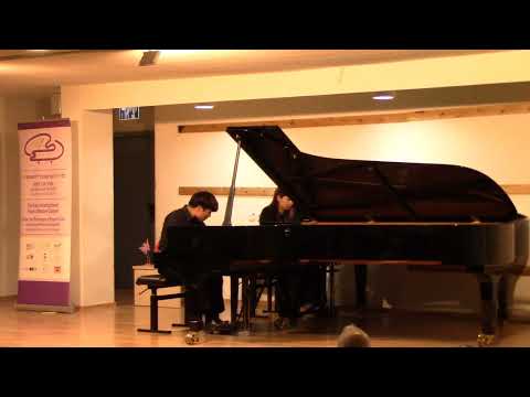 Bach   Concerto in d minor  Byeongchan Ha S Korea and Daae Kim S  Korea