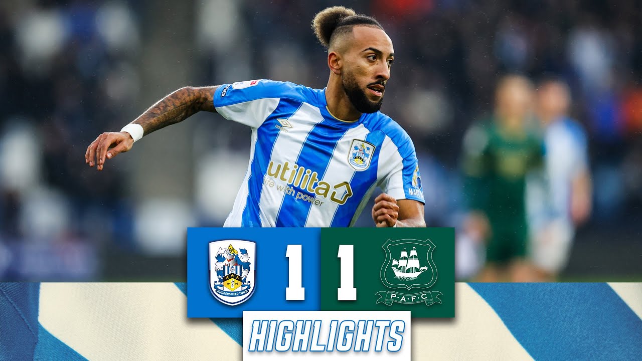 Huddersfield Town vs Plymouth Argyle highlights