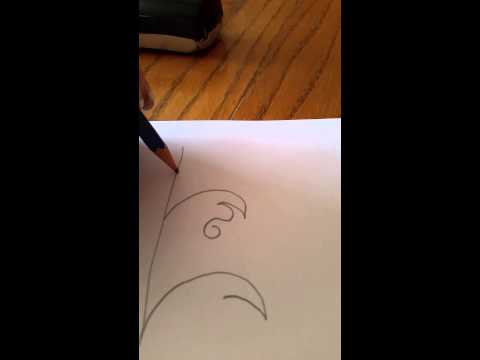 #FMQ101 (  #72 - Lady Slipper Feather breakdown) Longarm Free Motion Quilting Video