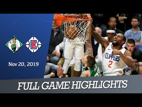 Boston Celtics vs LA Clippers - Full Game Highlights | November 20, 2019 | NBA 2019-20