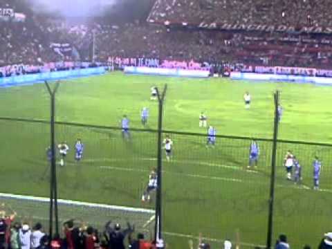 NOB vs Godoy Cruz, Gol Nacho Scocco de penal