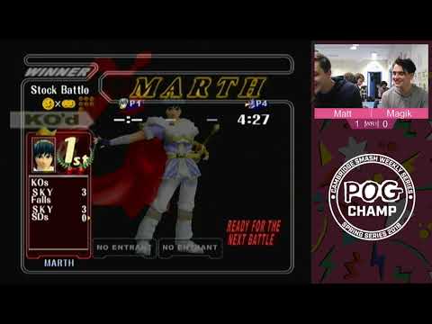 Pog Champ Cambridge Spring W3 [M] - WR1 - Matt vs. Magik