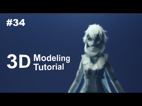 [Part 34/ 40] Anime Character 3D Modeling Tutorial II - Pants