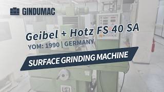 آلة طحن السطح Geibel & Hotz FS 40 SA | صورة 4 - Machineryline