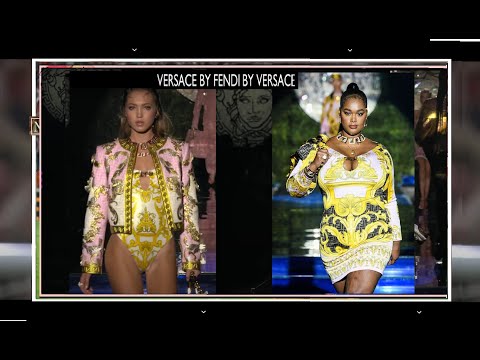Versace By Fendi Spring Summer 2022 @Pt.3 Milan Fashion Week Fashion Show