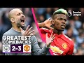 Paul Pogba inspires DRAMATIC Man Utd comeback vs Man City | Premier League