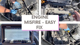 ENGINE MISFIRE - Coil misfire and OBD scanner (VW Golf )