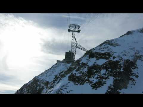Luftseilbahn Plan-Francey - Moléson Bergfahrt