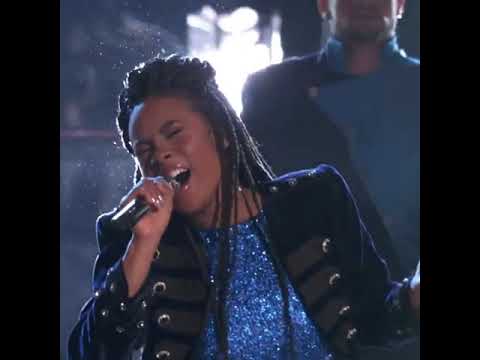 Primetime Drumline performing "Confident" with Kennedy Holmes - NBC's The Voice