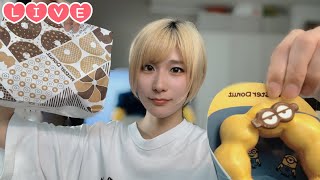 【Live】ひとりミスド?パーティしながら雑談生配信