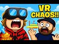 VR CHAOS Unleashed Dad Daughter DESTROY The House Playing Roblox In VR