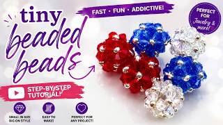 Tiny Beaded Beads | Quick & Easy Beading Tutorial