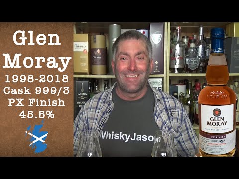 Glen Moray 1998-2018 PX Finish Cask 999/3 mit 45.5% Single Malt Verkostung von WhiskyJason