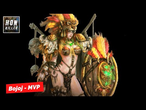 HoN Valkyrie STAFF OF THE MASTER with NULLFIRE BLADE - MVP