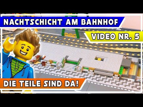 Nachtschicht am Lego Bahnhof | Meine Lego Stadt (New York & Marvel) Video Nr.: 5