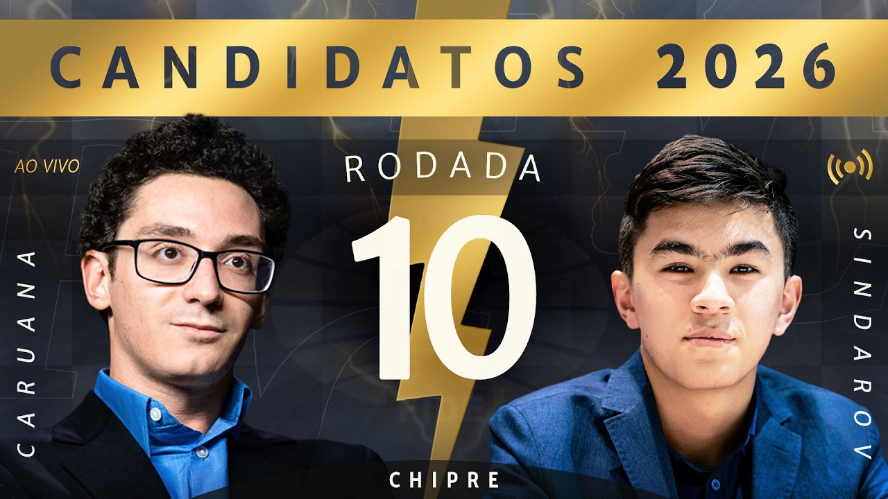 A LIDERANÇA ESTÁ EM RISCO??? - CANDIDATOS 2026 - AO VIVO - RODADA 10