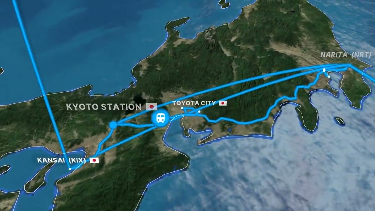 Japan GPS Trip Overview