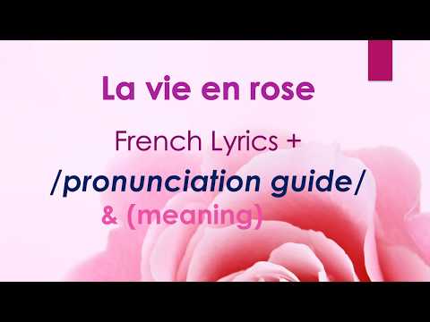 [Easy Lyrics] La vie en rose (Edith Piaf)