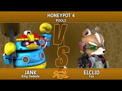 Honeypot 4 Pools - Jank (King Dedede) Vs. Elclid (Fox)