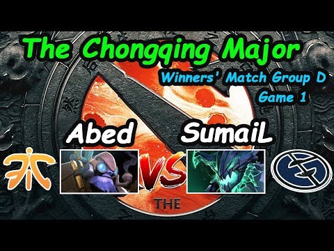 Fnatic Abed - [Tinker]  vs Evil Geniuses The Chongqing Major Winners' Match Group D Game1 | Dota2