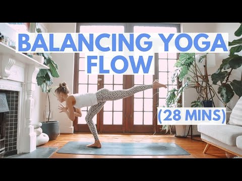 VINYASA YOGA FLOW ~  28 minute BALANCING Yoga Flow | Yoga Workout