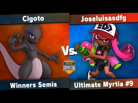 [Ultimate Myrtia #9] Cigotoast (Mewtwo, Palutena) VS Joseluisasdfg (Inkling, Bowser) Winners Semi-Fi