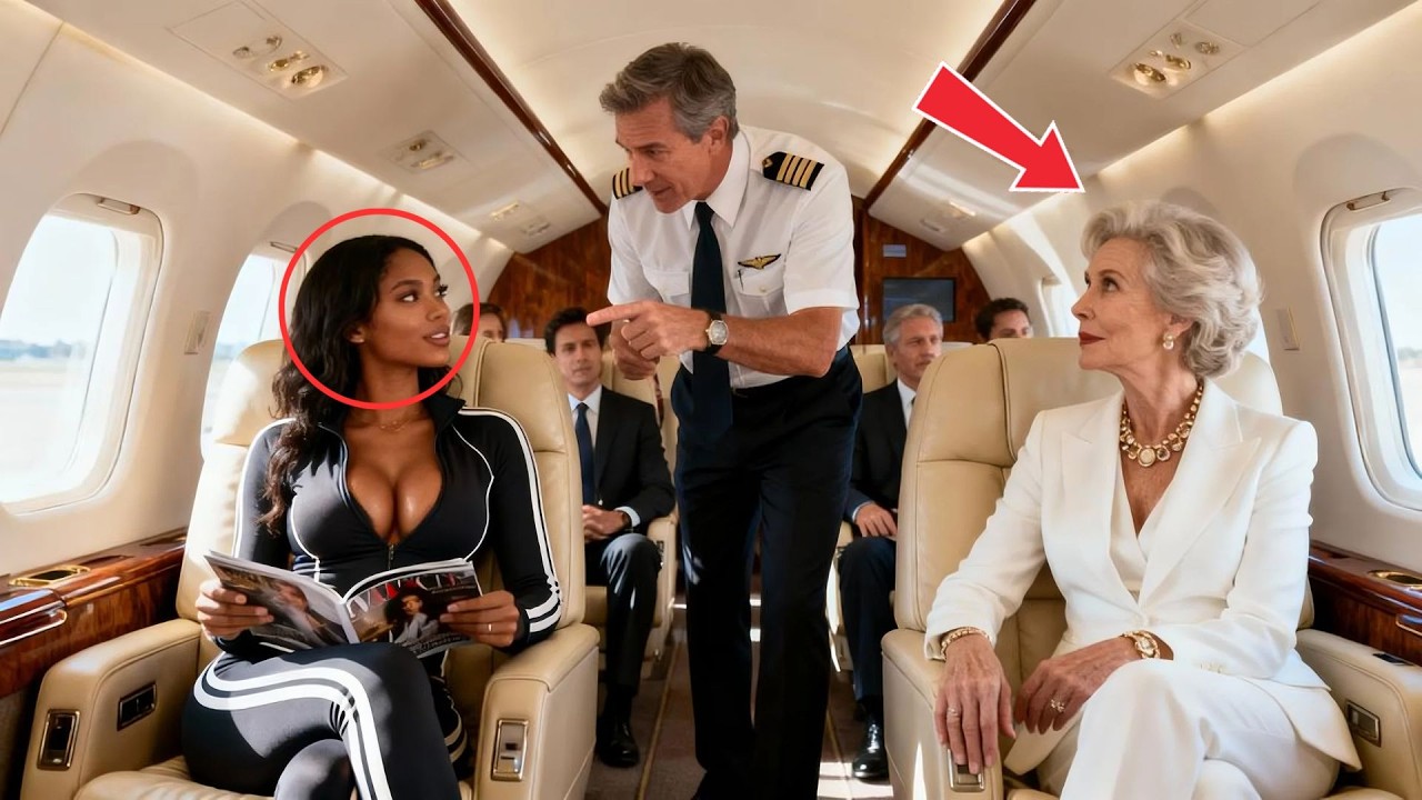 Businessman Refuses to Sit Next to Black Woman — Unaware She’s the Billionaire Who Owns the Plant