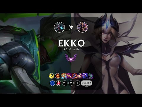 Ekko Mid vs LeBlanc - EUW Master Patch 13.16