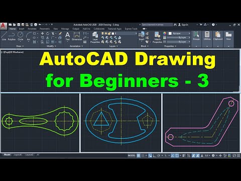 AutoCAD Drawing Tutorial for Beginners - 3
