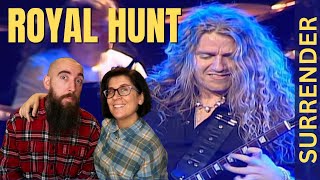 John West &amp; Royal Hunt - Surrender (REACTION) with my wife