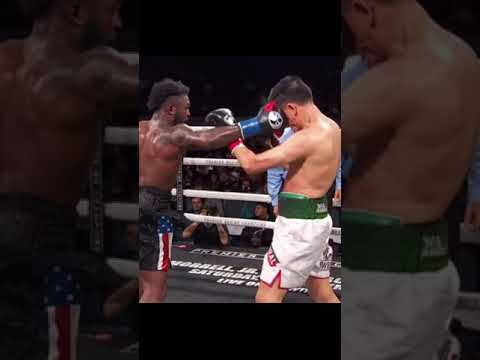 Carlos Adames Vs Juan Montiel KO 3 Caballo Bronco Ganó Interino del Consejo Mundial Medio #boxeo
