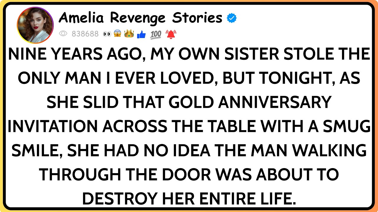 My Sister Stole My Fiancé — 9 Years Later, She Laughed At Dinner… Until My ... | Healing Stories