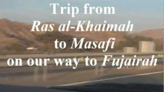 preview picture of video 'UAE Mountain roads from Ras Al Khaimah to Fujairah'