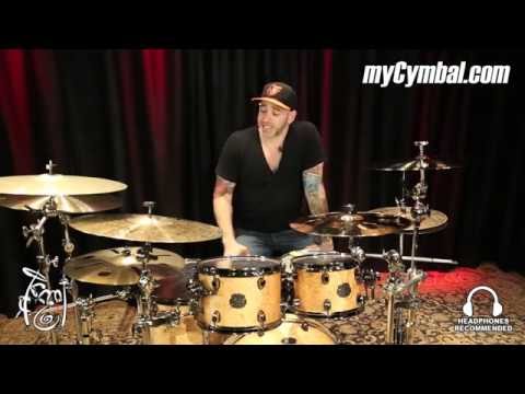 Meinl 18" Byzance Vintage Extra Dry Cymbal Stack - Played by Matt Halpern (SET-1051716JJJ)