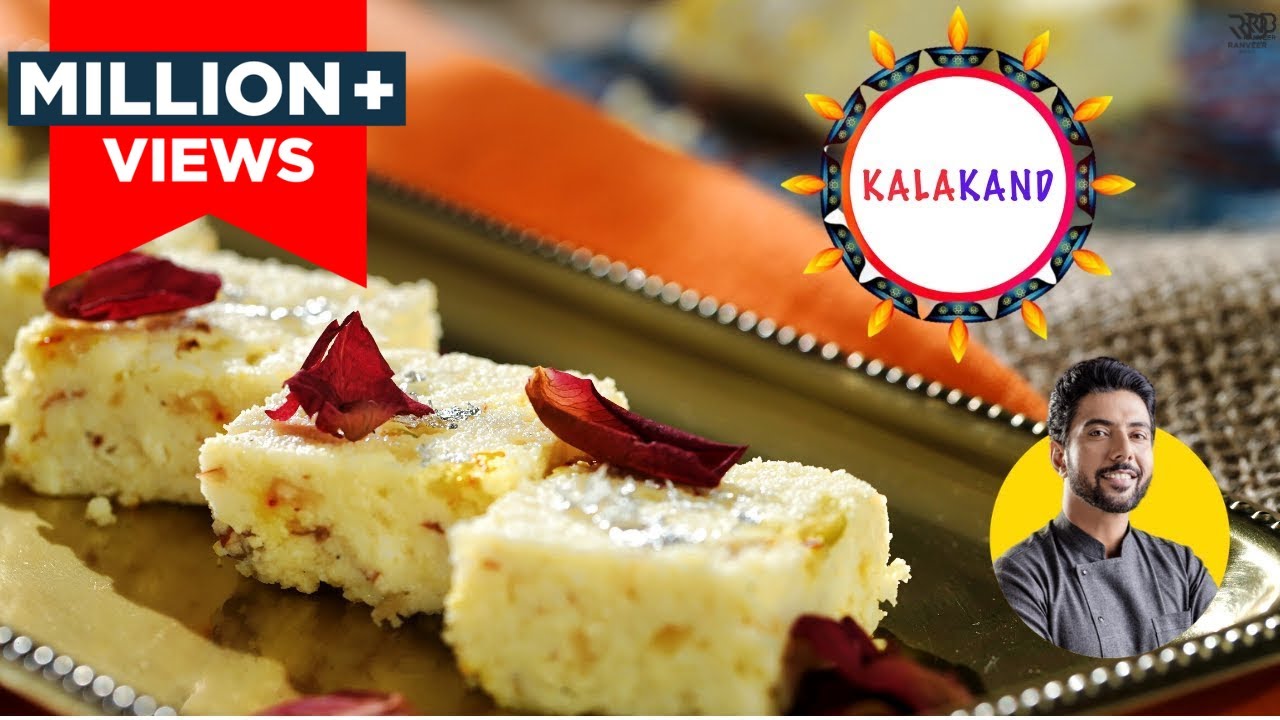 Easy Special Kalakand Recipe | दानेदार कलाकंद झटपट आसान रेसिपी | 15m Kalakand | Chef Ranveer Brar