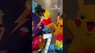 Pokemon Theme Decoration for Birthday Party.Hashtag Events & Entertainment