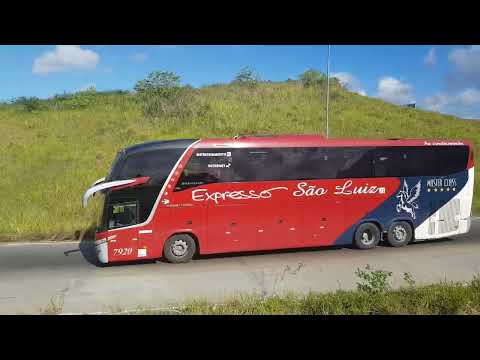 Expresso São Luíz chegando em Aracaju Vindo de Recife para Alta Floresta na BR 101