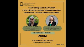 İKLİM DEĞİŞİKLİĞİ ADAPTASYON STRATEJİLERİNDE YAĞMUR SULARININ ALTYAPI 
