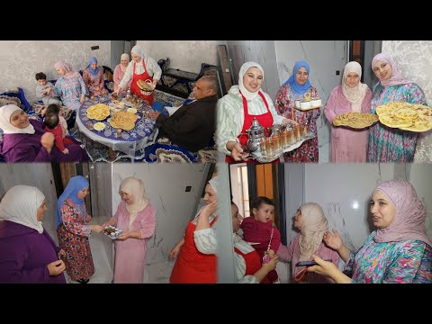 حفصة ومامتها فدارهم الجديدة 🏡 وأول عراضة كانت مفاجأة كبيرة