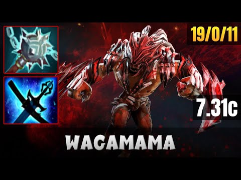 WAGAMAMA Bloodseeker MID LANE Gameplay WITH 19 KILLS | Dota 2 Full Game