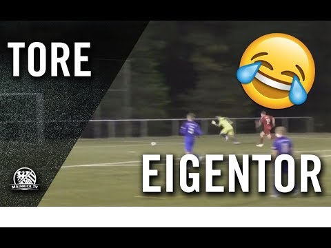 Der Pass fand nicht sein Ziel...| Eigentor von Jan Koch (Germania Schwanheim)