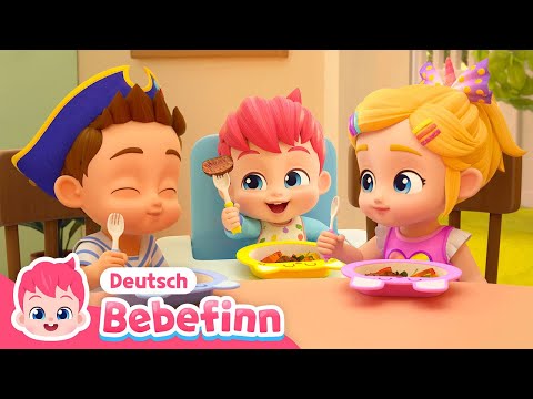 So Essen Wir Unsere Mahlzeiten 🍽️ | EP26 | Sing mit Bebefinn | Bebefinn Deutsch - Kinderlieder