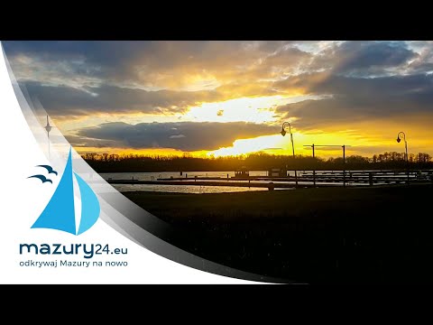 Relaksuj się Mazurami, cz.1, zachód słońca Sztynort
