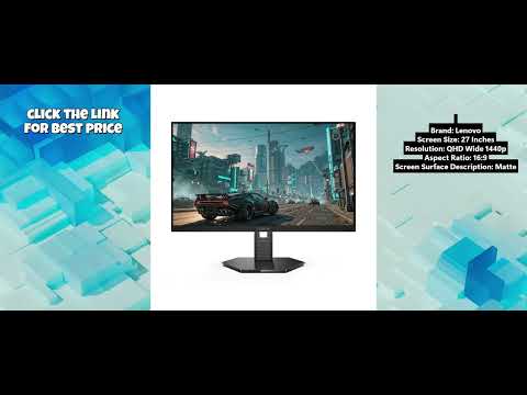 Lenovo Legion 27QD-10 Review: 27" QHD IPS Gaming Monitor with 240Hz Refresh, 0.5ms MPRT, 99% sRGB