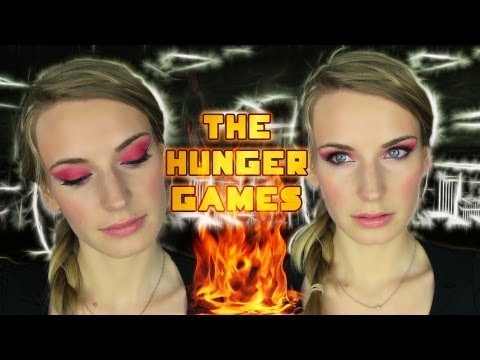 Jennifer Lawrence Catching Fire Makeup Tutorial! The Hunger Games 2 Red Smokey Eye Makeup